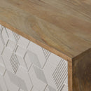 Acadia Solid Wood 1 Door Bedside Table by Lavishway | Bedside Tables-22893