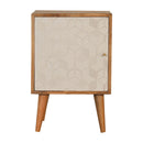 Acadia Solid Wood 1 Door Bedside Table by Lavishway | Bedside Tables-22887