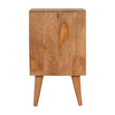 Acadia Solid Wood 1 Door Bedside Table by Lavishway | Bedside Tables-22890
