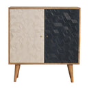 Acadia Solid Wooden 2 Doors Shoe Cabinet by Lavishway | Shoe Cabinets-22852