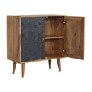 Acadia Solid Wooden 2 Doors Shoe Cabinet by Lavishway | Shoe Cabinets-22859