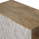 Acadia Solid Wooden 2 Doors Shoe Cabinet by Lavishway | Shoe Cabinets-22865