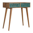 Acadia Solid Wood 2 Drawers Console Table by Lavishway | Hallway Console Table-22927