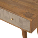 Acadia Solid Wood 2 Drawers Console Table by Lavishway | Hallway Console Table-22938