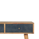 Acadia Solid Wood 2 Drawers Console Table by Lavishway | Hallway Console Table-22952