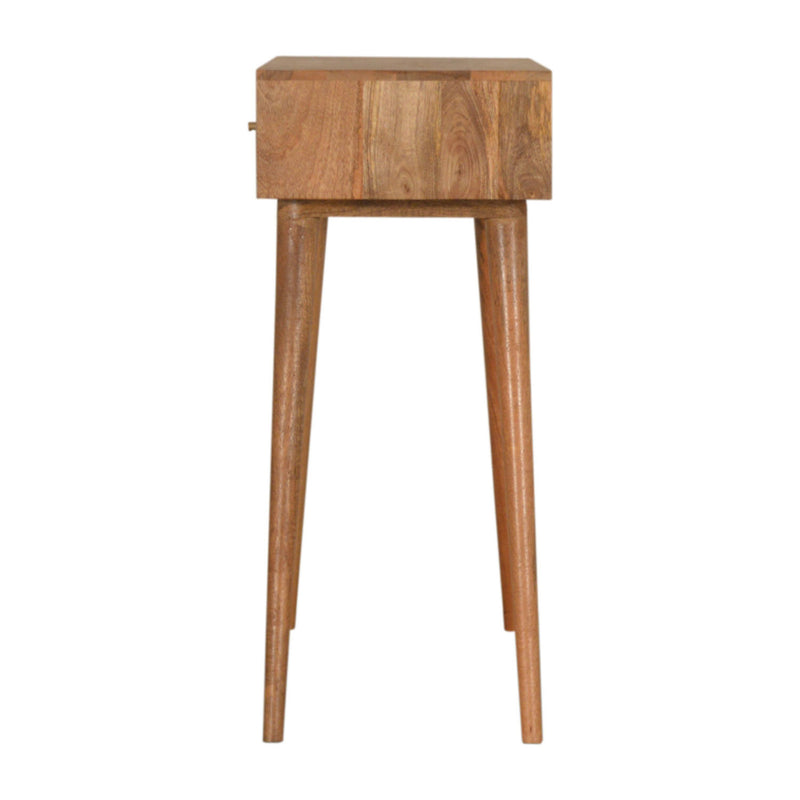 Acadia Solid Wood 2 Drawers Console Table by Lavishway | Hallway Console Table-22956