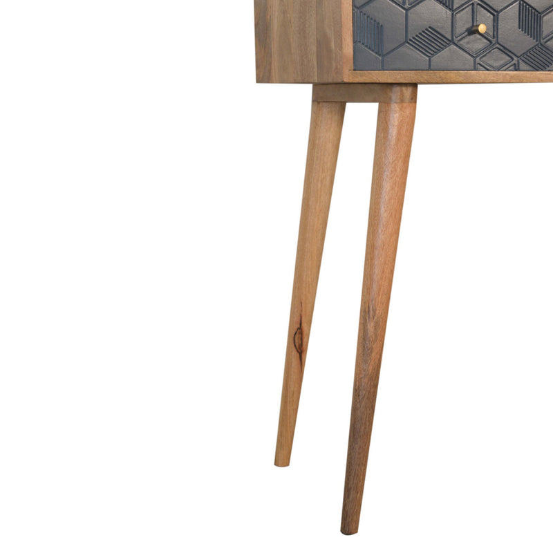 Acadia Solid Wood 2 Drawers Console Table by Lavishway | Hallway Console Table-22955