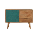 Acadia Solid Wooden 1 Door 3 Drawers TV Unit by Lavishway | TV Units Cabinets-22820