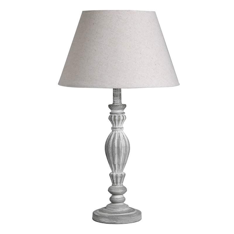 Aegina Antique Wooden Table Lamp by Lavishway | Table Lamps-51481