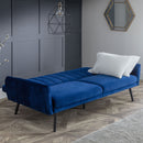 Afina Upholstered Velvet Sofa bed by Lavishway | Velvet Sofa-21228