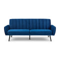 Afina Upholstered Velvet Sofa bed by Lavishway | Velvet Sofa-21231
