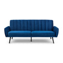 Afina Upholstered Velvet Sofa bed by Lavishway | Velvet Sofa-21231