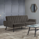 Afina Upholstered Velvet Sofa bed by Lavishway | Velvet Sofa-21226