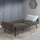 Afina Upholstered Velvet Sofa bed by Lavishway | Velvet Sofa-21227