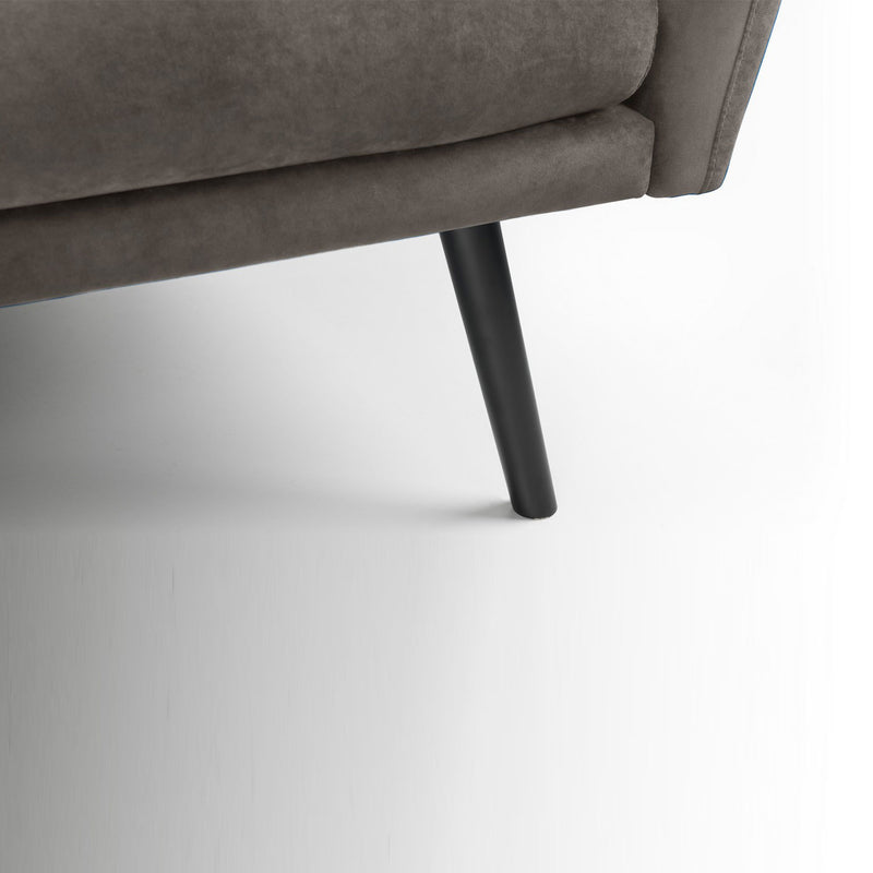 Afina Upholstered Velvet Sofa bed by Lavishway | Velvet Sofa-21236