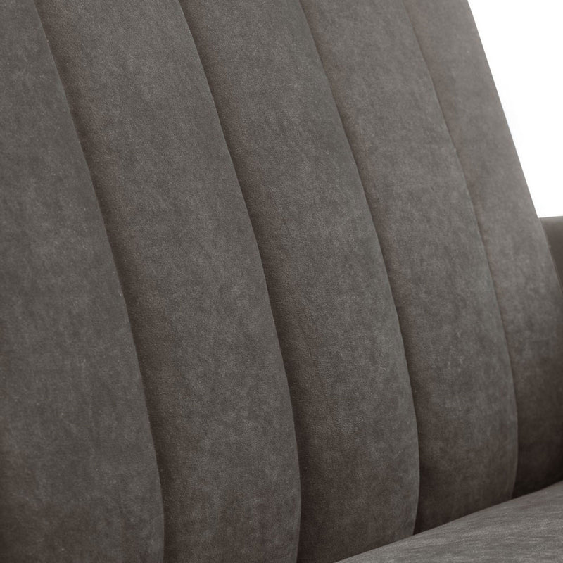 Afina Upholstered Velvet Sofa bed by Lavishway | Velvet Sofa-21237