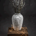 Aged Stone Effect Ceramic Vase by Lavishway | Vases-51035