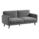 Agnes Dusky Grey Fabric 3 Seater Sofa by Lavishway | Fabric Sofas-23313