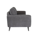 Agnes Dusky Grey Fabric 3 Seater Sofa by Lavishway | Fabric Sofas-23315