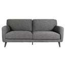 Agnes Dusky Grey Fabric 3 Seater Sofa by Lavishway | Fabric Sofas-23314