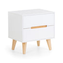 Alicia 2 Drawers Bedside Table by Lavishway | Bedside Tables-21188