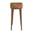 Alyna 2 Drawers Triangular Console Table by Lavishway | Hallway Console Table-57039