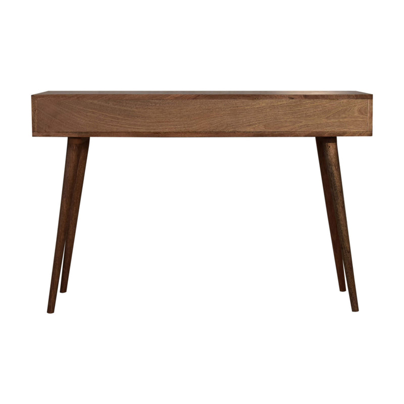 Alyna 2 Drawers Triangular Long Console Table by Lavishway | Hallway Console Table-57024