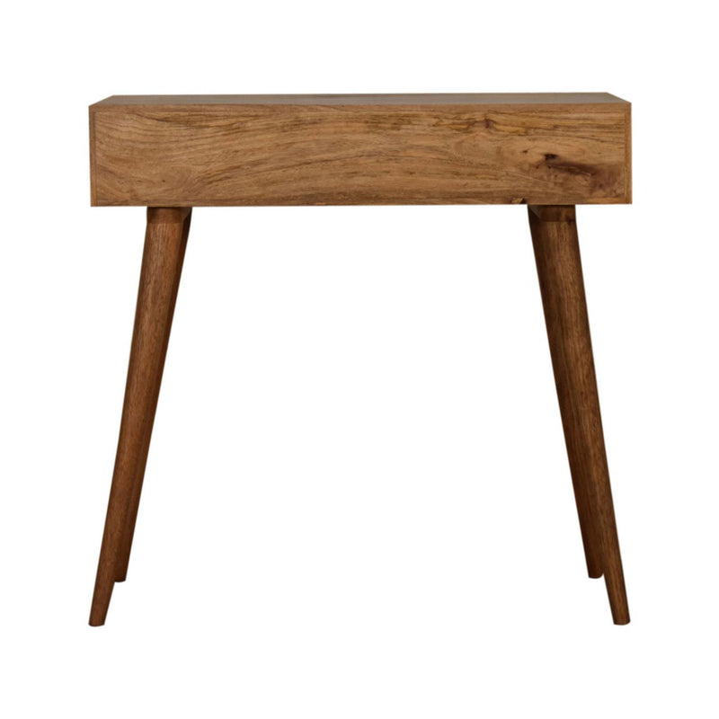 Alyna Triangle Screen Printed Writing Desk by Lavishway | Reclaimed Wood Desks-57071