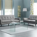 Amalfi Bent Glass Coffee Table by Lavishway | Coffee Tables-21131