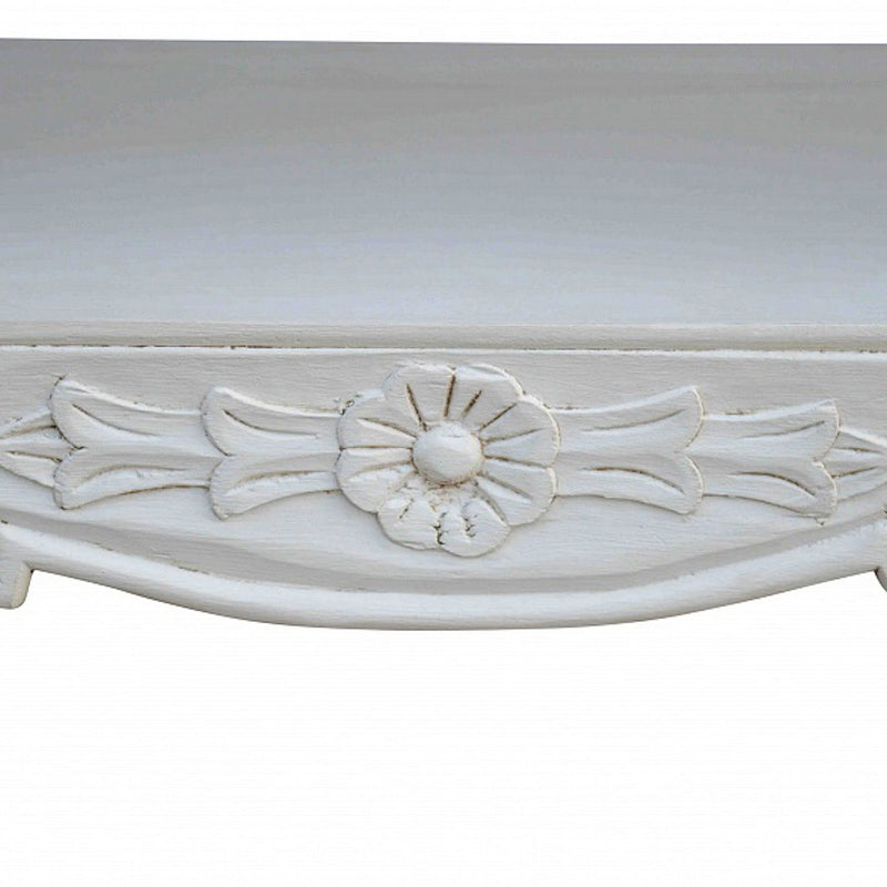 Amberly French Cream Painted Coffee Table by Lavishway | Coffee Tables-22814