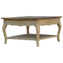 Amberly French Cream Painted Coffee Table by Lavishway | Coffee Tables-22811