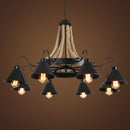 Vintage Retro Black Iron Pendant Light by Lavishway | Pendant Lighting-50389