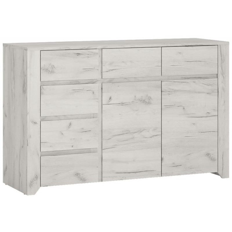 Angel 6 Drawers Combi Wide Chest by Lavishway | Chest Of Drawers-44448