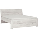 Angel Oak Melamine Finish Wooden Bed Frame by Lavishway | Bedroom-44430