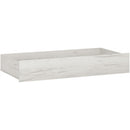 Angel White Wide Cot Bed Drawer by Lavishway | Bed Drawer-44419