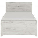 Angel Oak Melamine Finish Wooden Bed Frame by Lavishway | Bedroom-44429