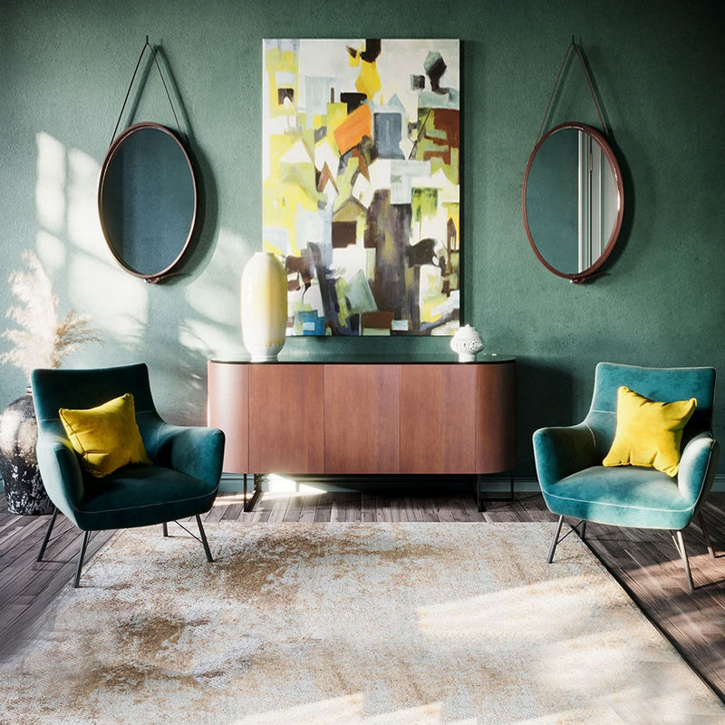 Angus Dark Brown 3 Doors Wooden Sideboard by Lavishway | Sideboards-23300