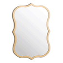 Antique Bronze Curved Frame Wall Mirror by Lavishway | Wall Mirrors-50527