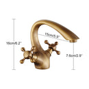 Antique Deck Mounted Bathroom Tap by Lavishway | Bathroom Faucet-49365