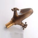 Antique Deck Mounted Bathroom Tap by Lavishway | Bathroom Faucet-49358