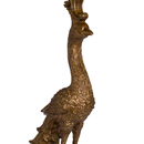 Peacock Base & Teal Velvet Shade Table Lamp by Lavishway | Table Lamps-51426