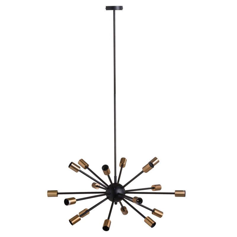 Antique Black & Brass Bomb Light Pendant by Lavishway | Pendant Lighting-51409
