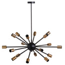 Antique Black & Brass Bomb Light Pendant by Lavishway | Pendant Lighting-51410