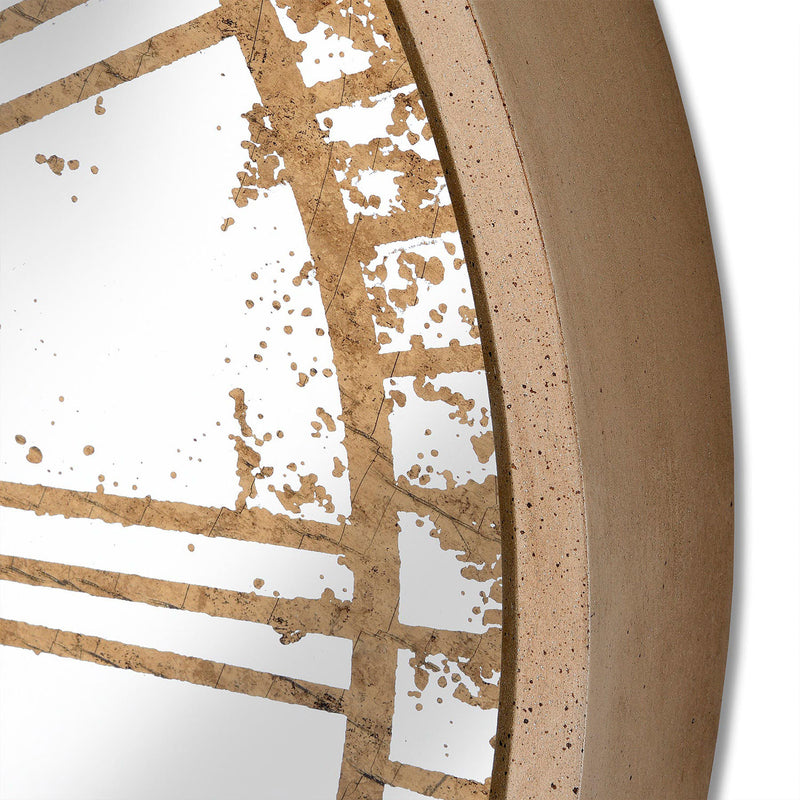 Antique Mirrored Moving Mechanism Wall Clock by Lavishway | Wall Clocks-51592