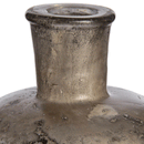 Antique Silver Mercury Glass Bottle Vase by Lavishway | Vases-51006