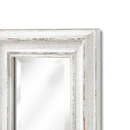 Antique White Narrow Long Wall Mirror by Lavishway | Wall Mirrors-50511