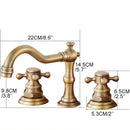 Heritage Widespread Dual Holder Bathroom Tap by Lavishway | Bathroom Faucet-48933