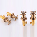 Heritage Widespread Dual Holder Bathroom Tap by Lavishway | Bathroom Faucet-48930