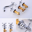 Heritage Widespread Dual Holder Bathroom Tap by Lavishway | Bathroom Faucet-48926