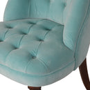 Argos Turquoise Velvet Accent Chair by Lavishway | Accent Chairs-57006